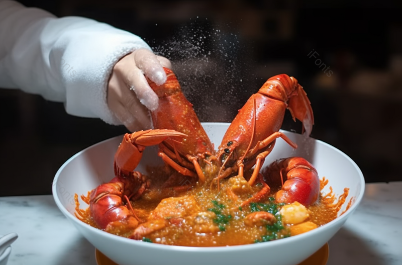 健康美味的水煮红螯虾,高清,摄影图,摄影图片,图片大全,摄影图免费下载